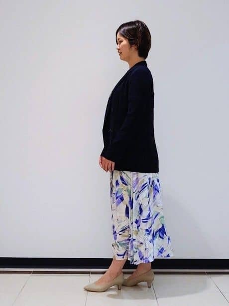 gissyさんの「INDIVI｜【洗える／多機能／SETUP可】着る日傘ダブルジャケット」を使ったコーディネート