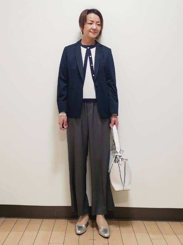 yuuさんの「Reflect｜【SS-4Lサイズ／UVカット／接触冷感】匠ジャケット／ロングテーラード」を使ったコーディネート