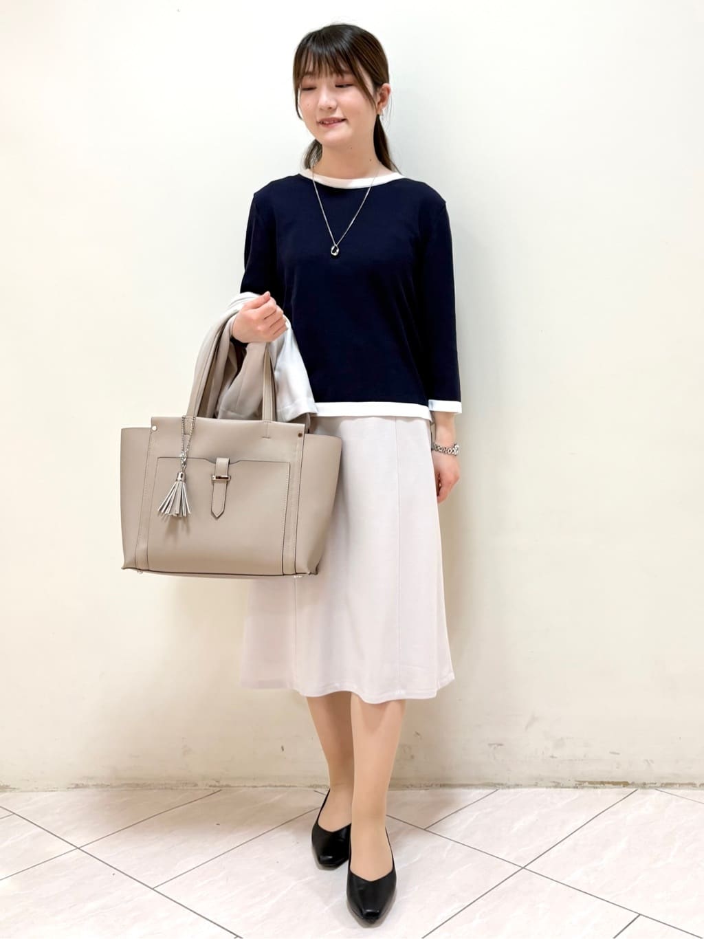 mikiさんの「Reflect｜【SS-4Lサイズ／UVカット／接触冷感】匠ジャケット／ベーシックテーラード」を使ったコーディネート