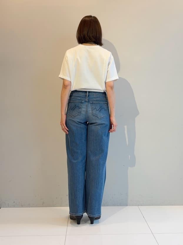 murayamaさんの「INDIVI｜【洗える／メッシュ素材／SETUP可能】半袖シアージャケット」を使ったコーディネート