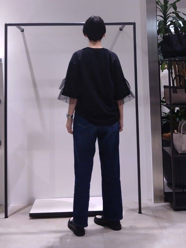 まちこさんの「UNTITLED｜【新色追加/人気デニム】MAKE&times;DENIMスリムストレート」を使ったコーディネート