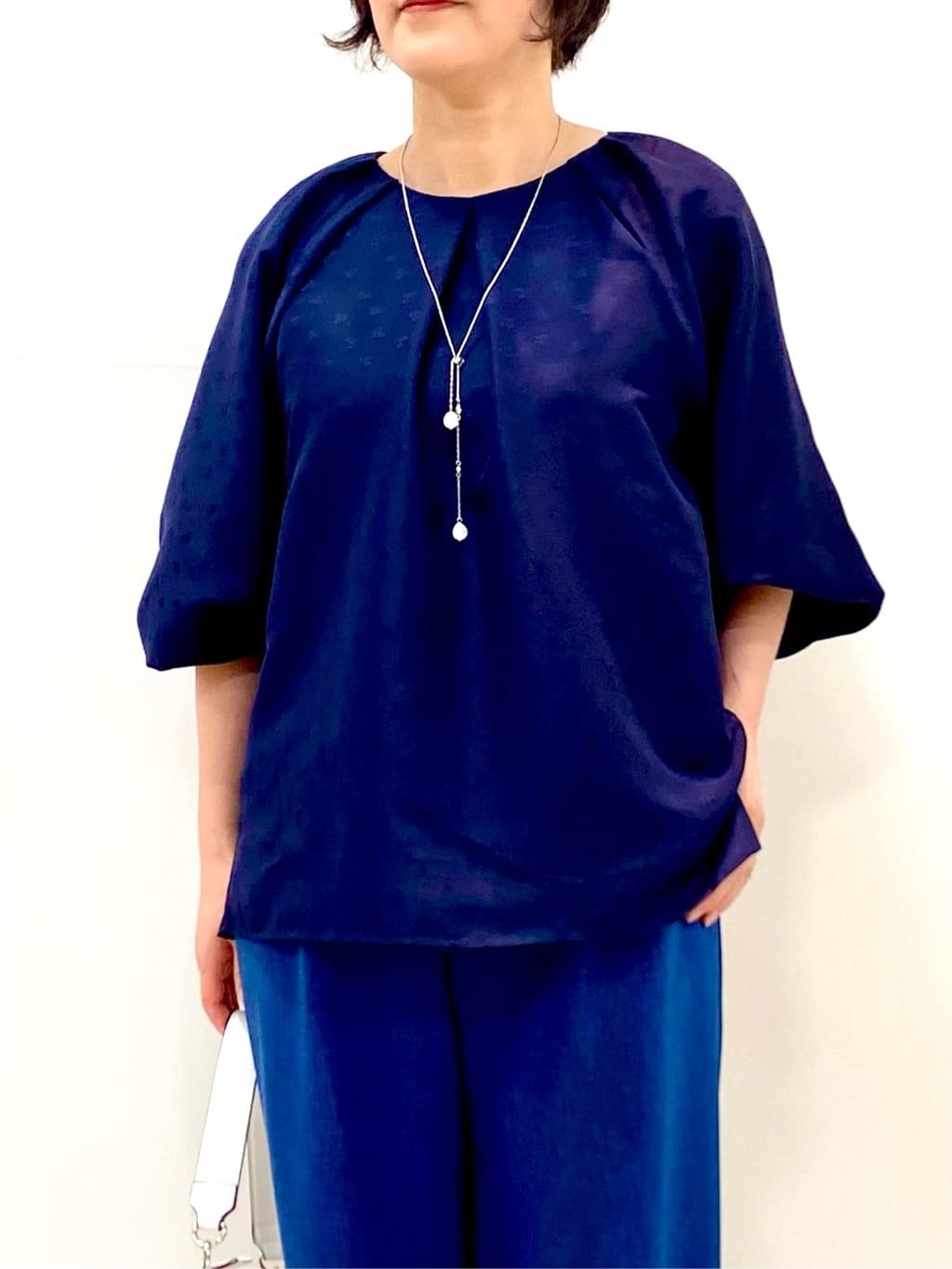 oharaさんの「Reflect｜【アンサンブル可】バイカラーカーディガン」を使ったコーディネート