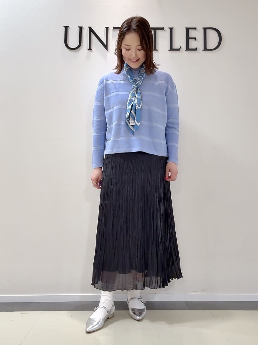 YUIさんの「UNTITLED｜【定番人気/はっ水/洗える】タスランショートトレンチコート」を使ったコーディネート