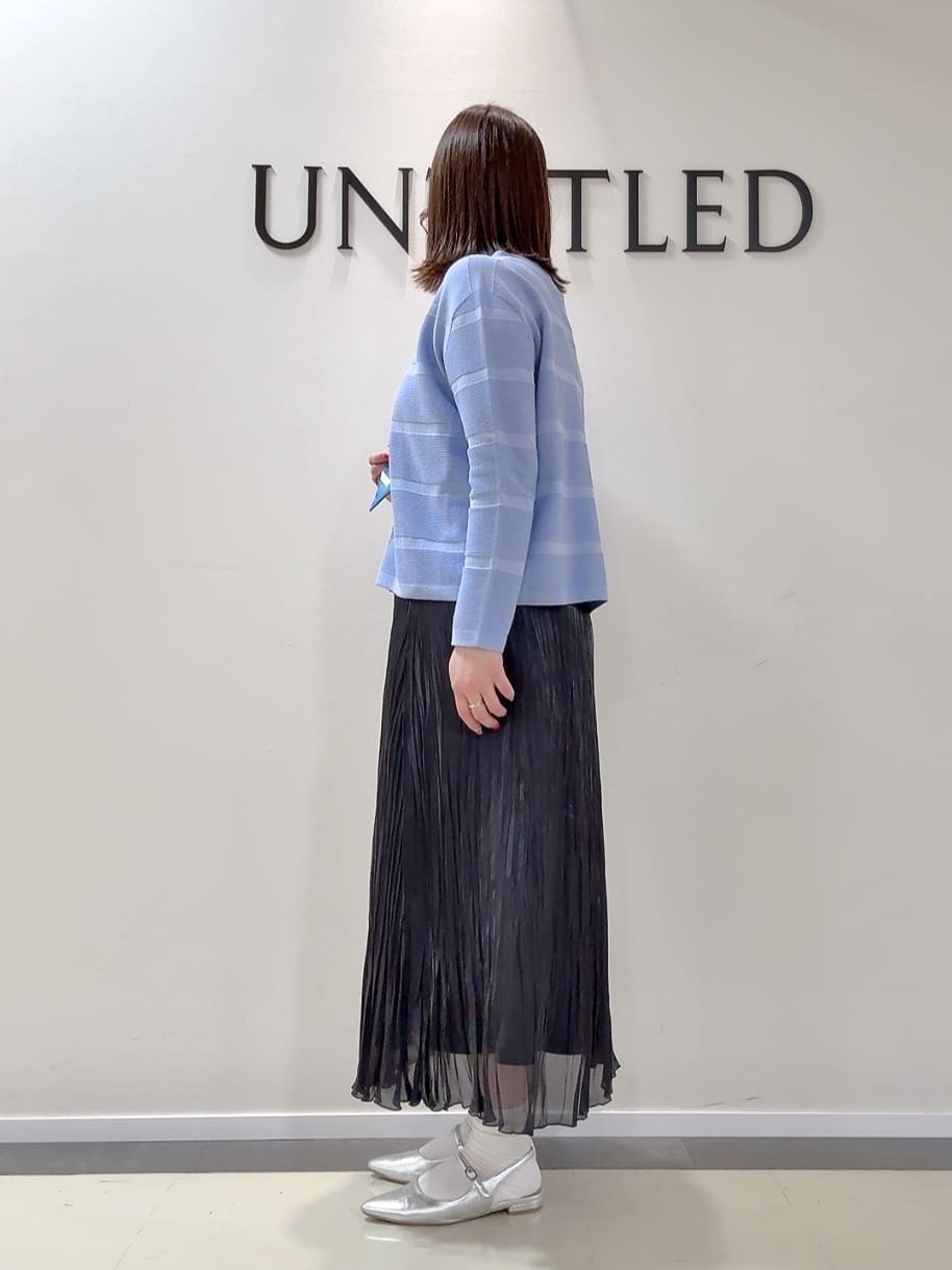 YUIさんの「UNTITLED｜【定番人気/はっ水/洗える】タスランショートトレンチコート」を使ったコーディネート
