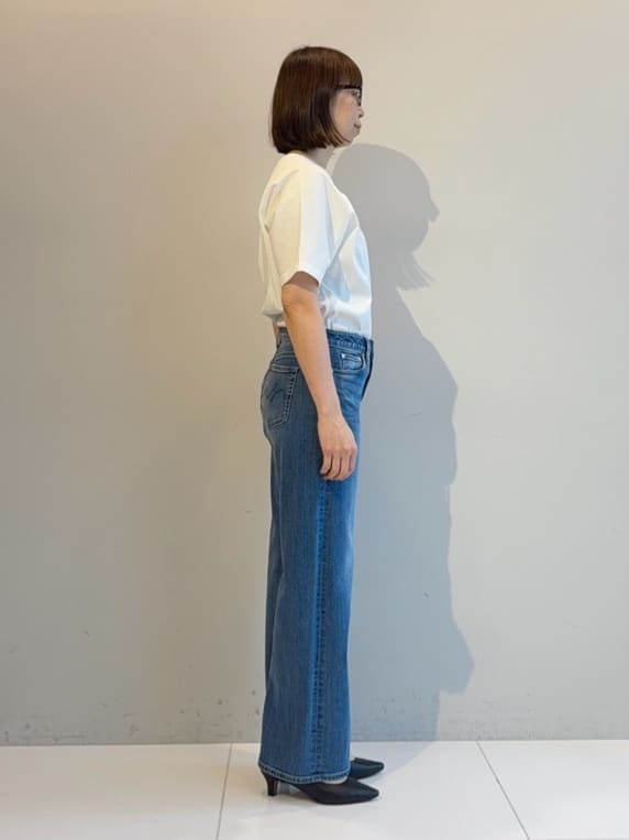 murayamaさんの「INDIVI｜【洗える／メッシュ素材／SETUP可能】半袖シアージャケット」を使ったコーディネート