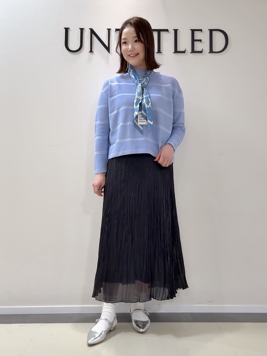 YUIさんの「UNTITLED｜【定番人気/はっ水/洗える】タスランショートトレンチコート」を使ったコーディネート