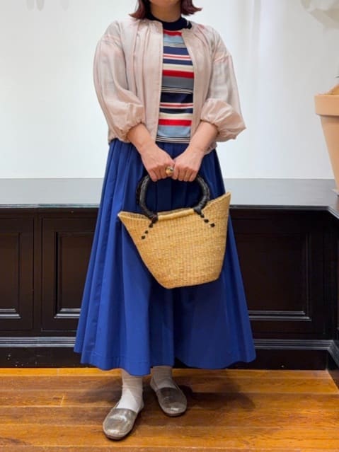Asamiさんの「DRESSTERIOR｜◆【otonaMUSE5月号掲載】コットンシルクマルチボーダーニット」を使ったコーディネート