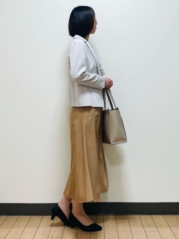 Riiさんの「Reflect｜【SS-4Lサイズ／UVカット／接触冷感】匠ジャケット／ベーシックテーラード」を使ったコーディネート