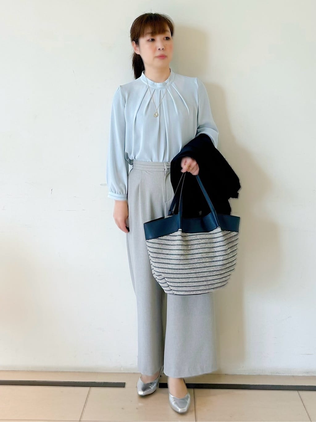 ひーさんの「Reflect｜【SS-4Lサイズ／UVカット／接触冷感】匠ジャケット／ロングテーラード」を使ったコーディネート