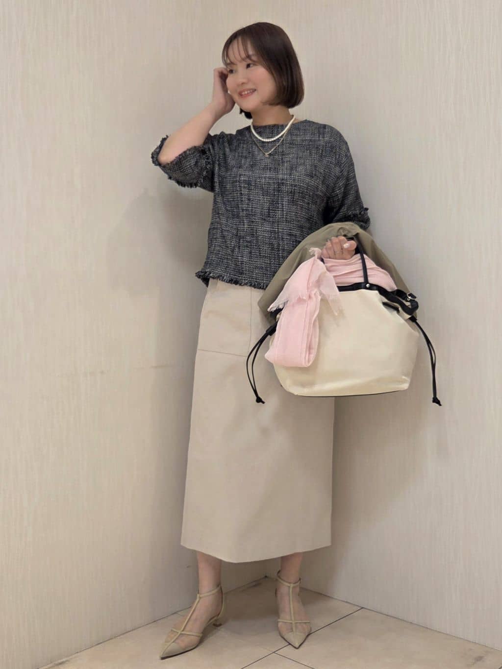 naokoさんの「UNTITLED｜◆【はっ水】ライトコットンミリタリーコート」を使ったコーディネート