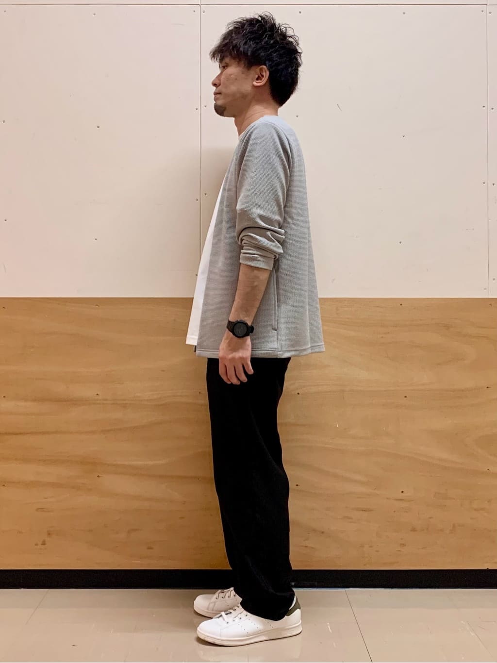 MATUさんの「THE SHOP TK｜【2点セット】カーディガン＋半袖Tシャツ 洗濯機OK」を使ったコーディネート