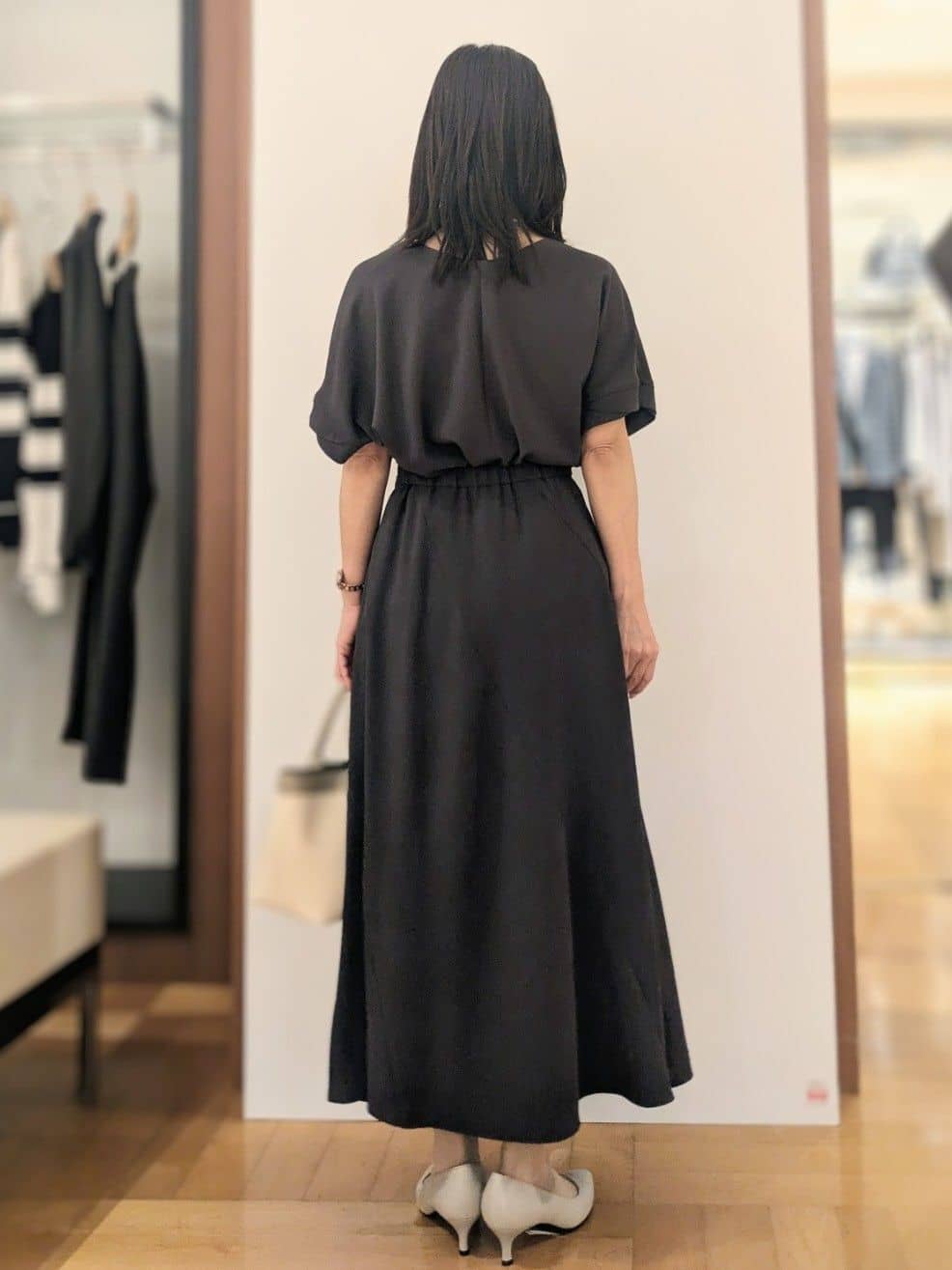 laverさんの「UNTITLED｜【新色追加/セットアップ可】エアリー ダブルブレストジャケット」を使ったコーディネート