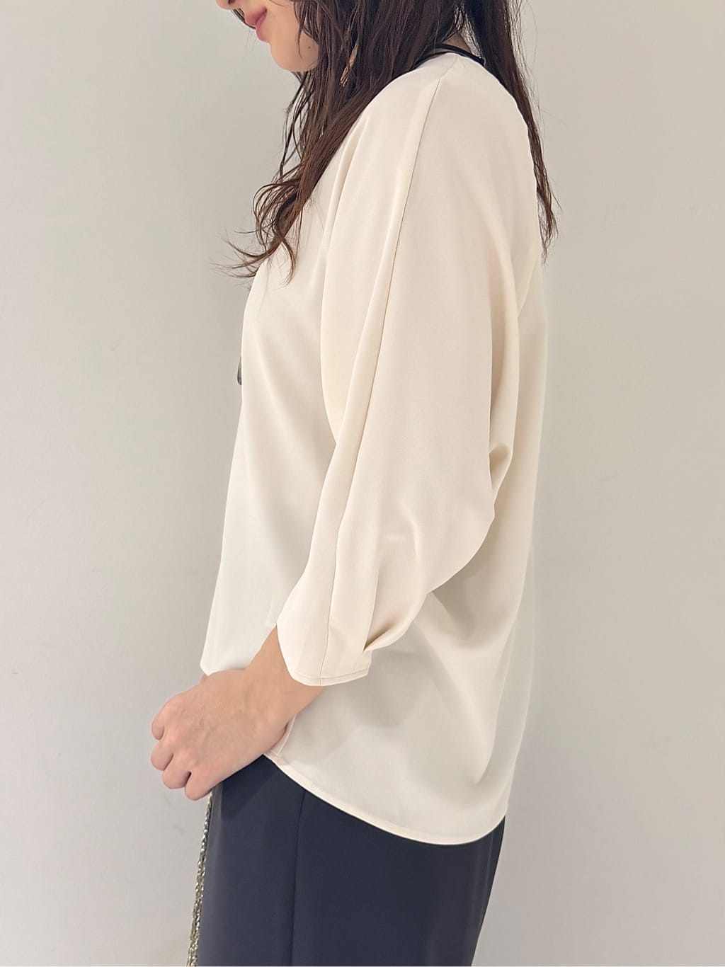 そんさんの「INDIVI｜【接触冷感／透湿／着る日傘】ドルマントップス」を使ったコーディネート
