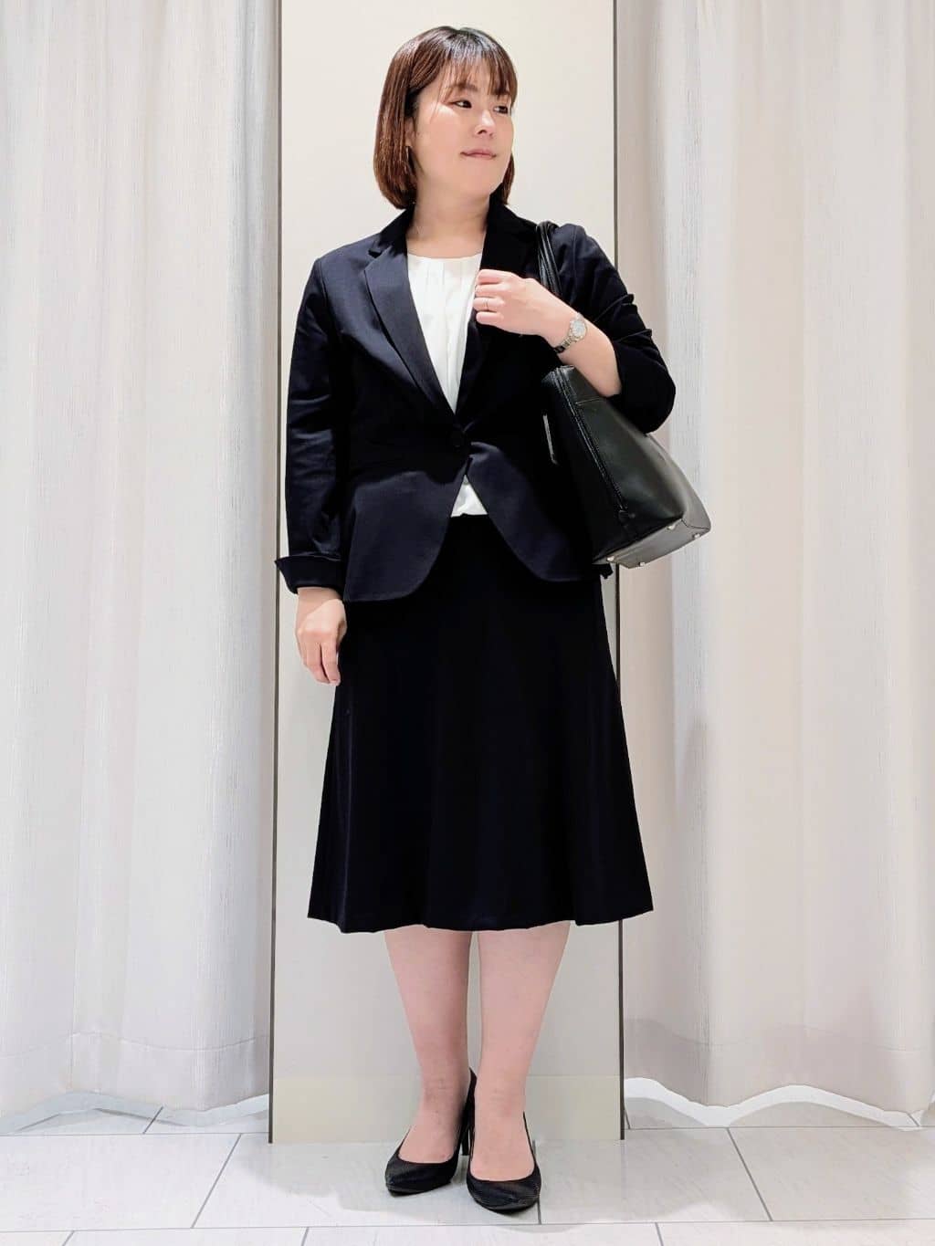 Onumaさんの「UNTITLED｜【UV/接触冷感/スーツ】ジャージテーラードジャケット」を使ったコーディネート