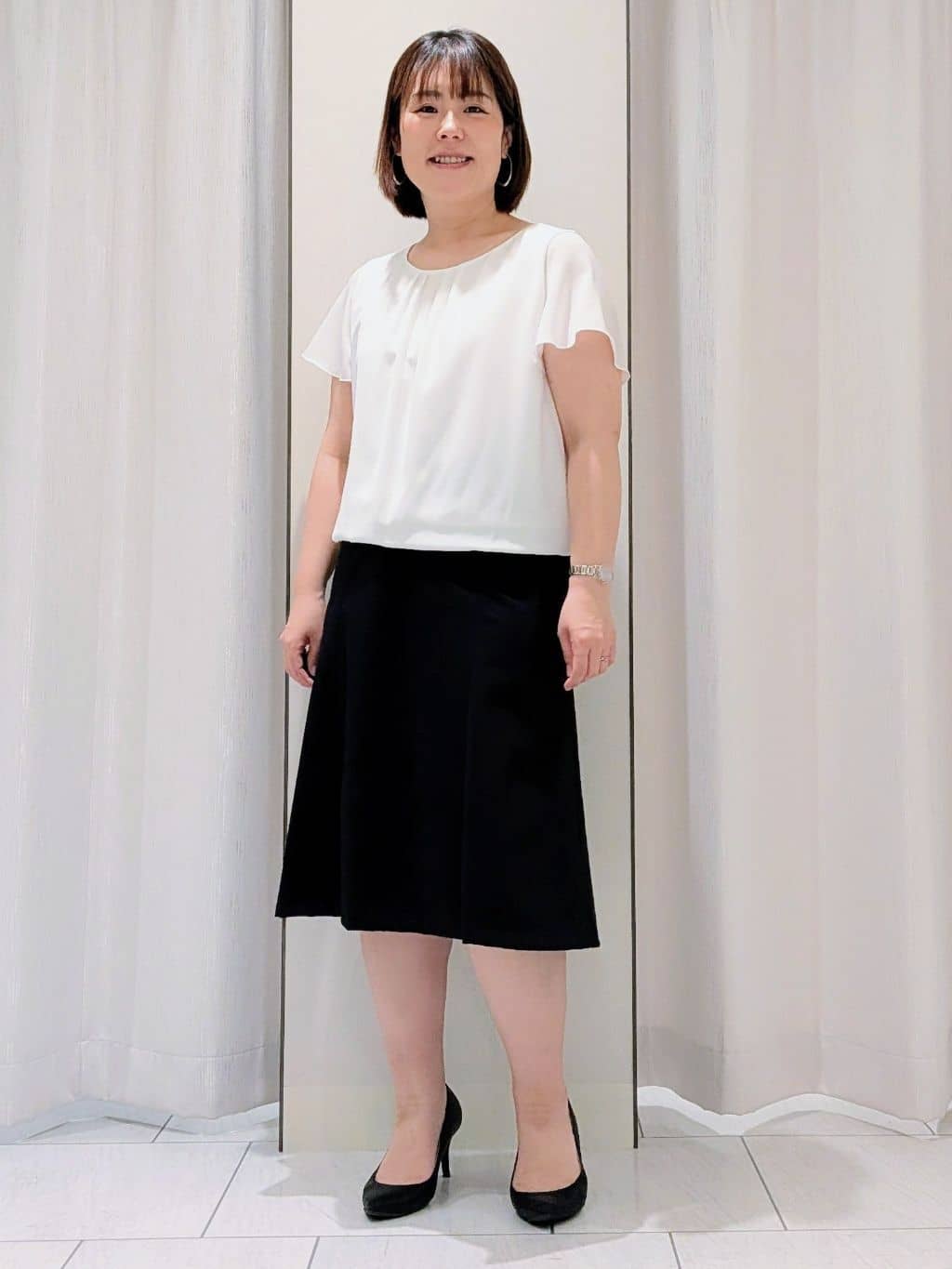 Onumaさんの「UNTITLED｜【UV/接触冷感/スーツ】ジャージテーラードジャケット」を使ったコーディネート