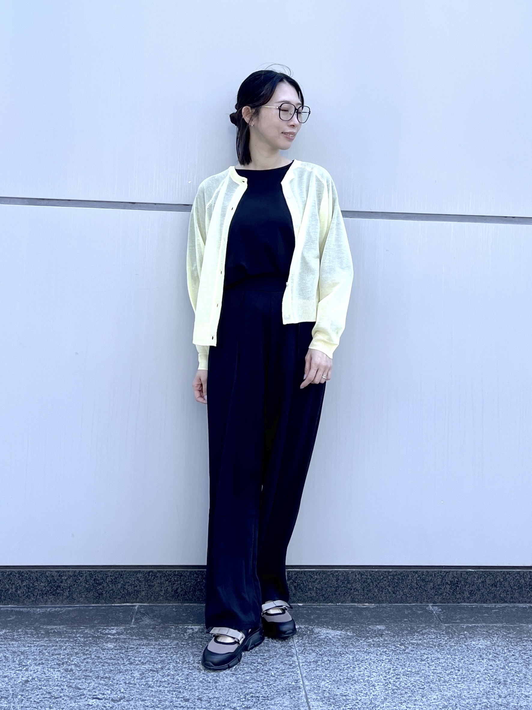 canaさんの「Dessin｜【2点セット/洗える】ジョーゼットセットアップ」を使ったコーディネート
