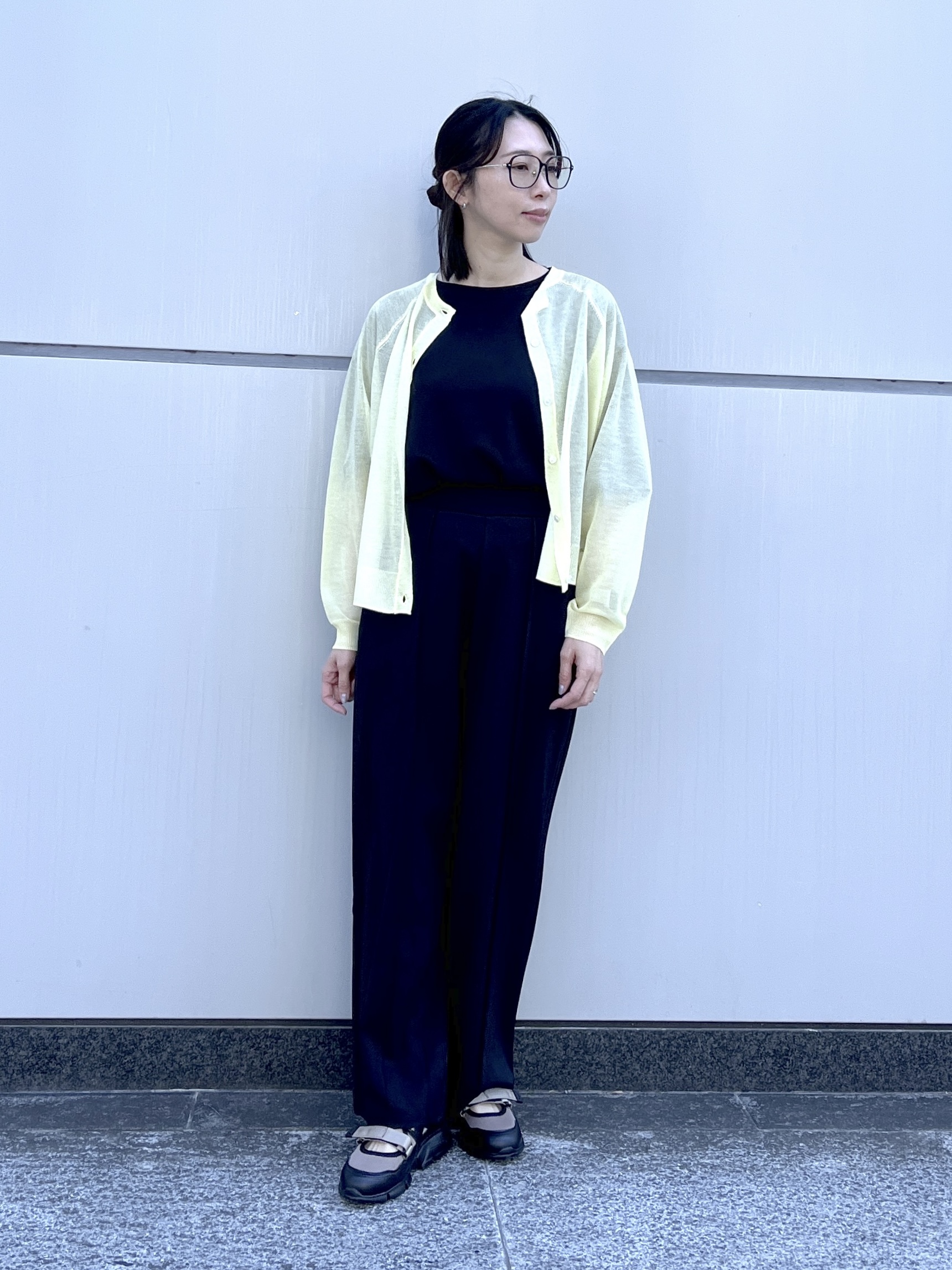 canaさんの「Dessin｜【2点セット/洗える】ジョーゼットセットアップ」を使ったコーディネート