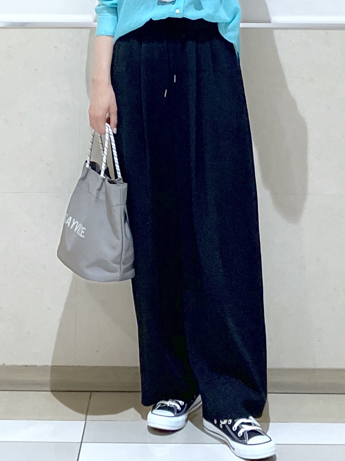 eriko さんの「Dessin｜【洗える】シアーカラーシャツ」を使ったコーディネート