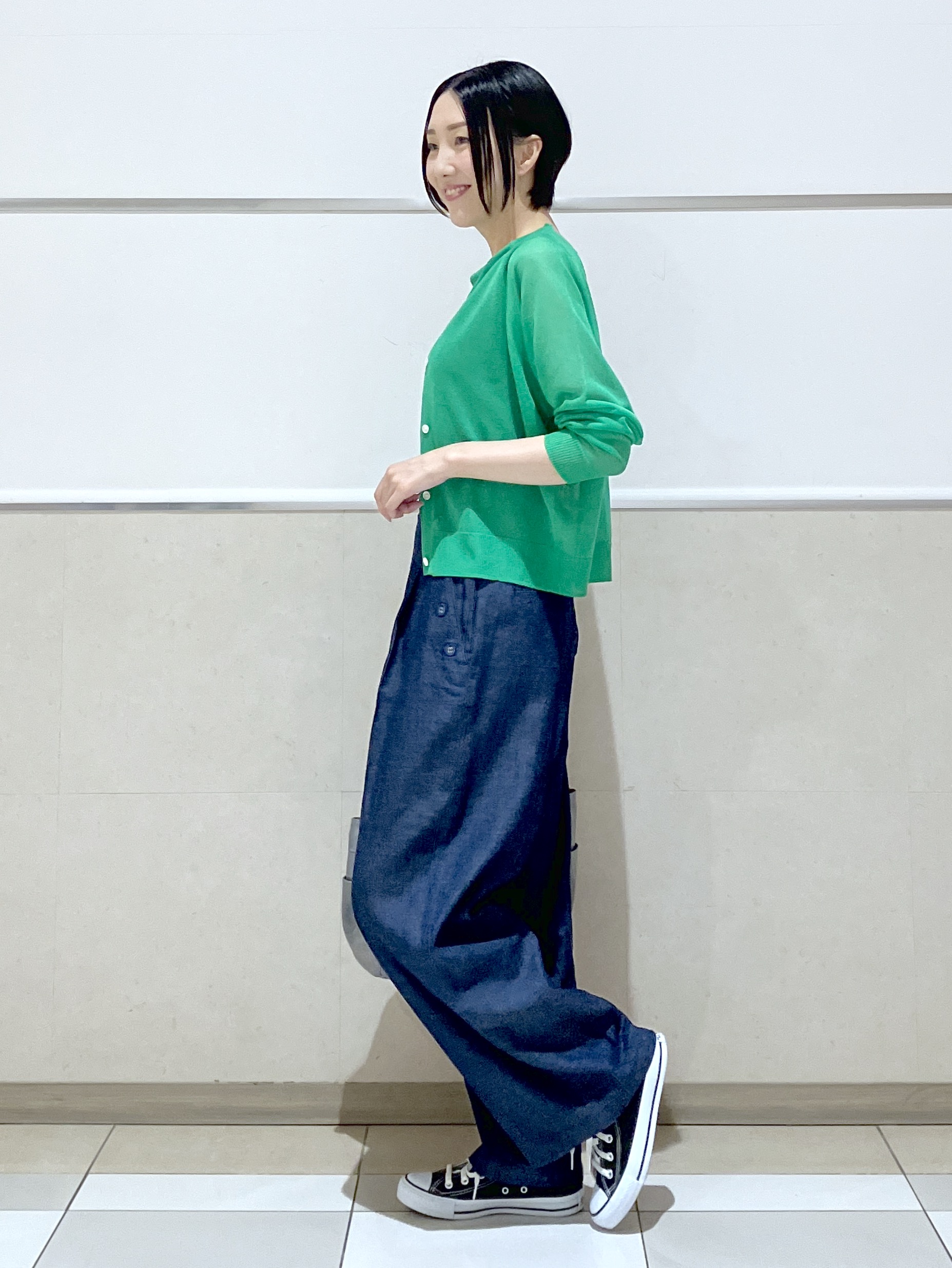 eriko さんの「Dessin｜お守りカーディガン -ウォッシャブル-」を使ったコーディネート