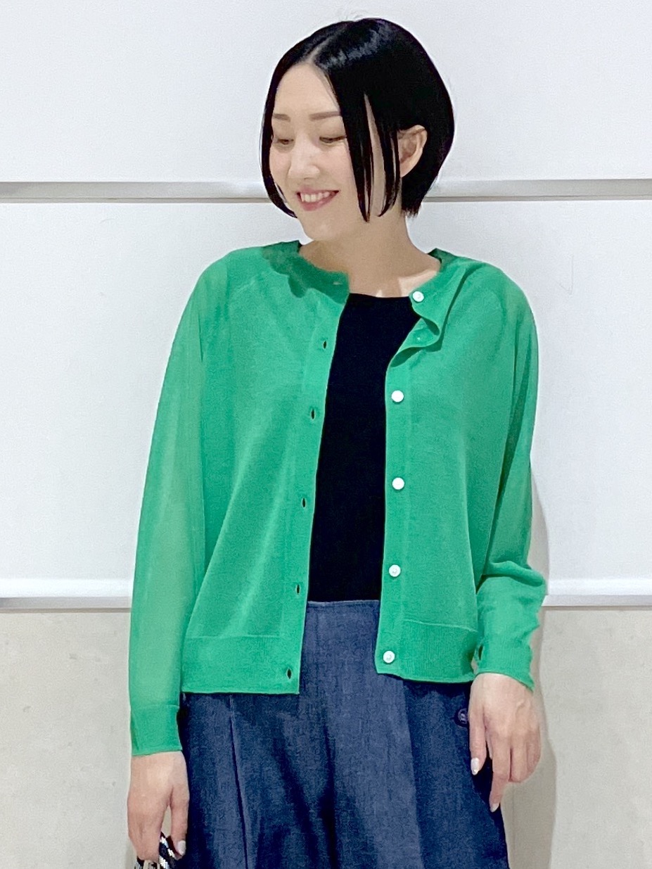 eriko さんの「Dessin｜お守りカーディガン -ウォッシャブル-」を使ったコーディネート