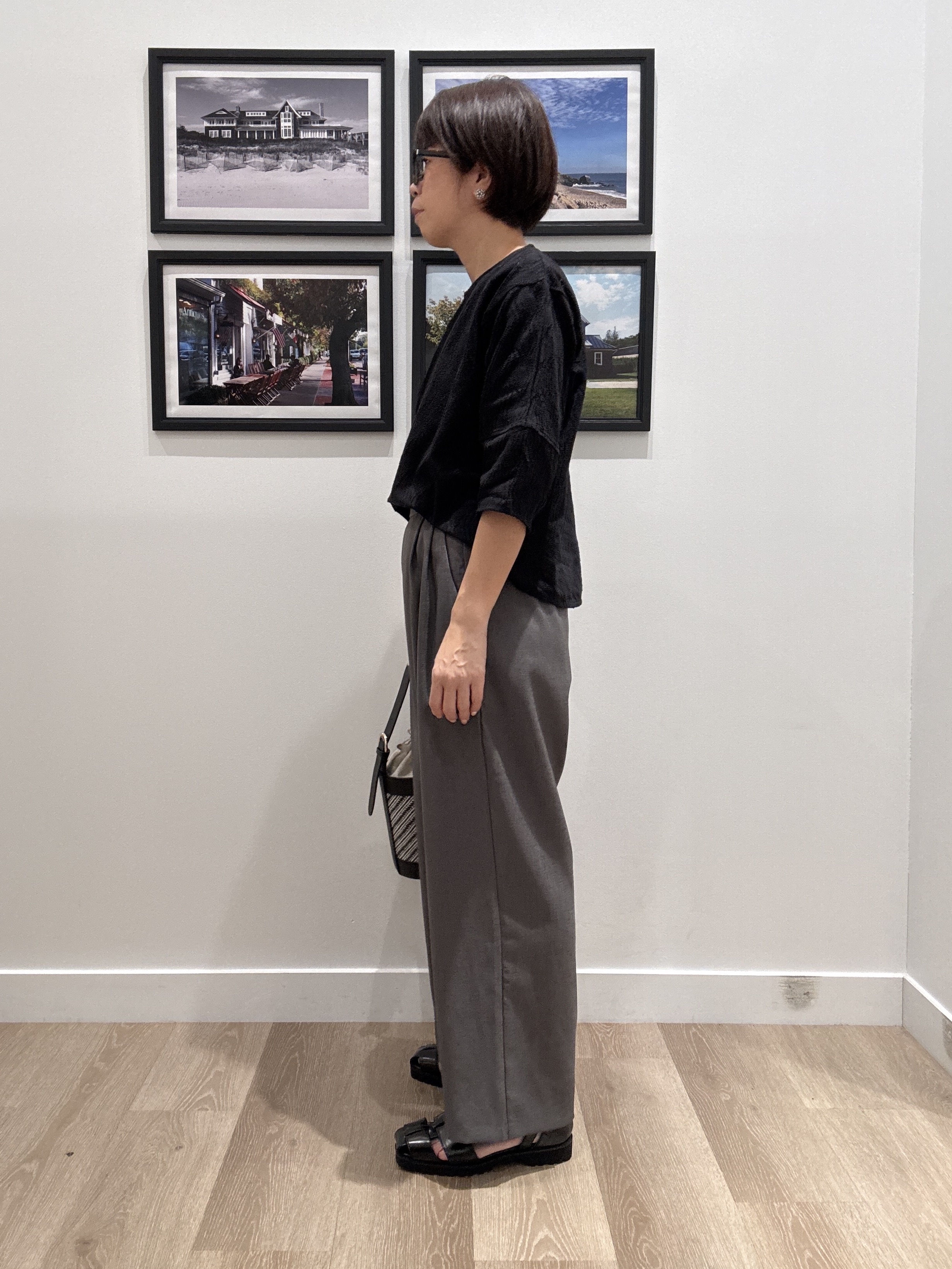 Naoさんの「Dessin｜【洗える】七分袖レースカットソー」を使ったコーディネート