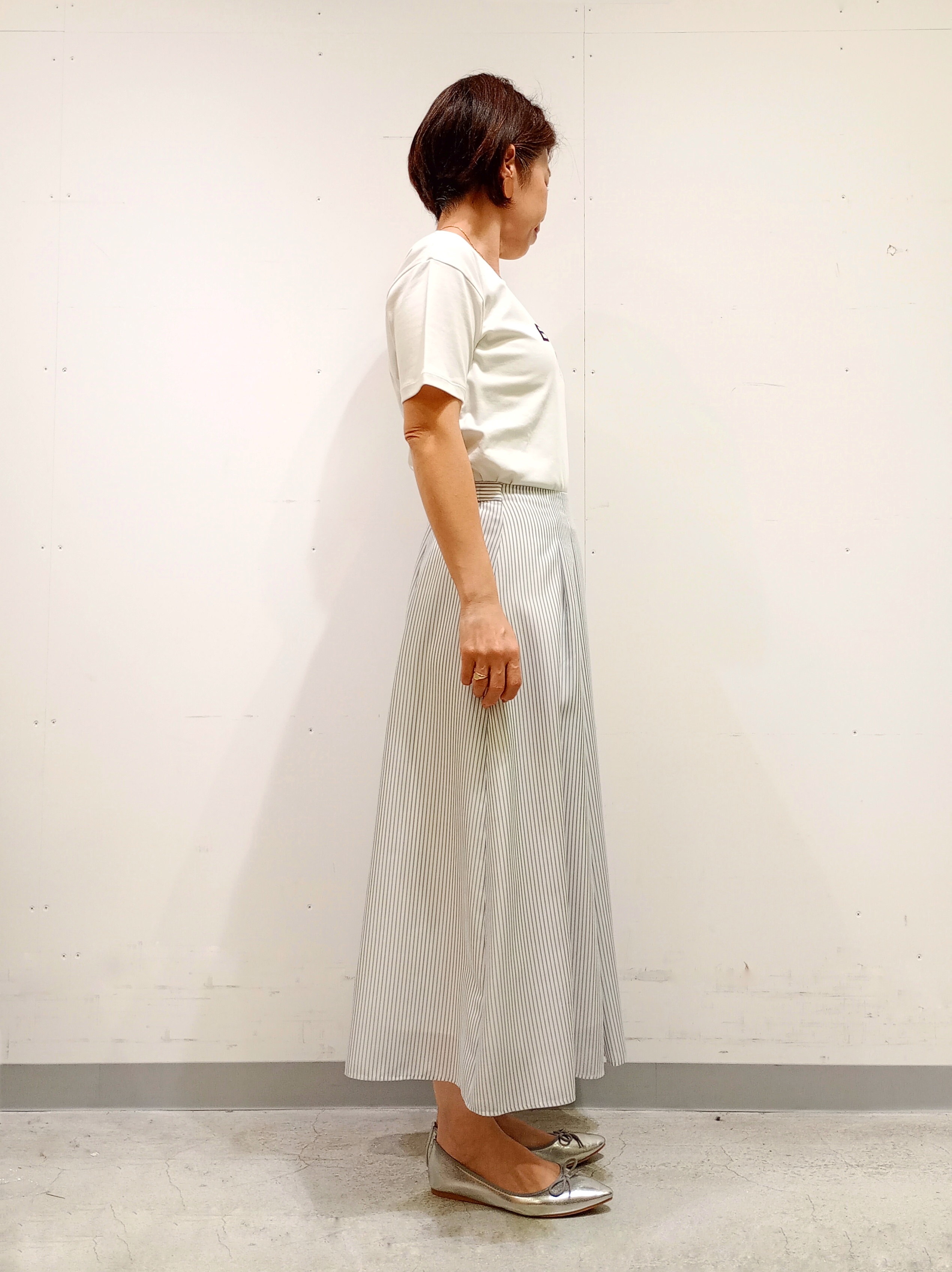 Kさんの「INDIVI｜【洗える／多機能／SETUP可】着る日傘ダブルジャケット」を使ったコーディネート