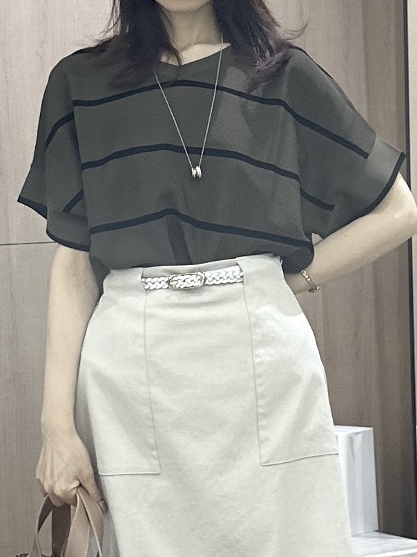 Miwaさんの「UNTITLED｜◆【セットアップ可/はっ水】シャイニータイプライターブルゾン」を使ったコーディネート