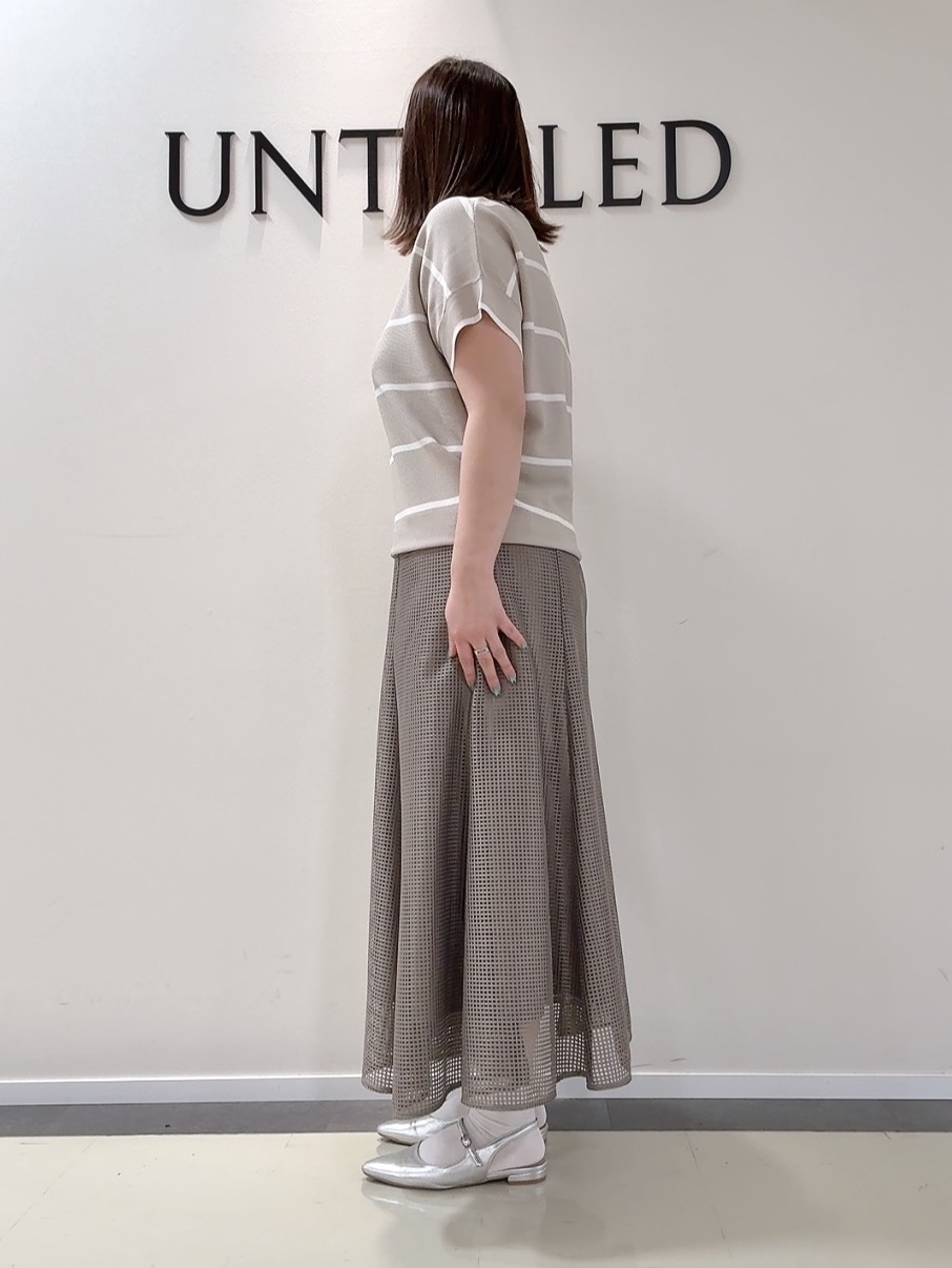 YUIさんの「UNTITLED｜◆【洗える/ストレッチ性】ダブルブレストジャケット」を使ったコーディネート