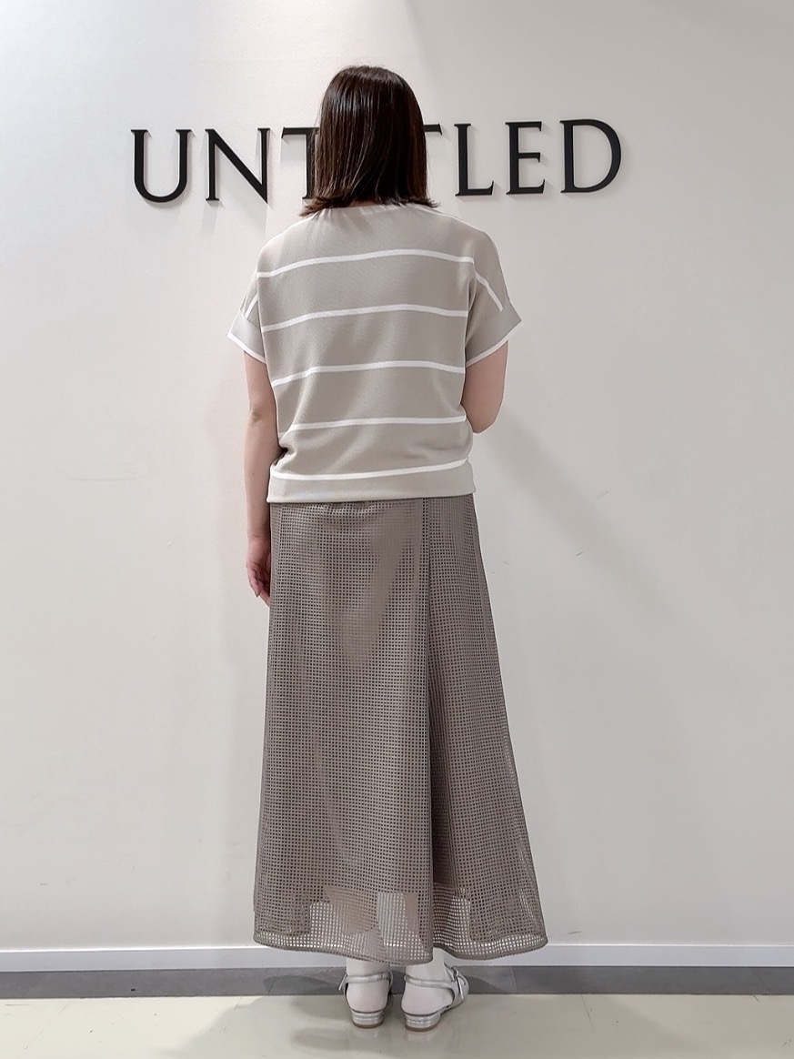 YUIさんの「UNTITLED｜◆【洗える/ストレッチ性】ダブルブレストジャケット」を使ったコーディネート