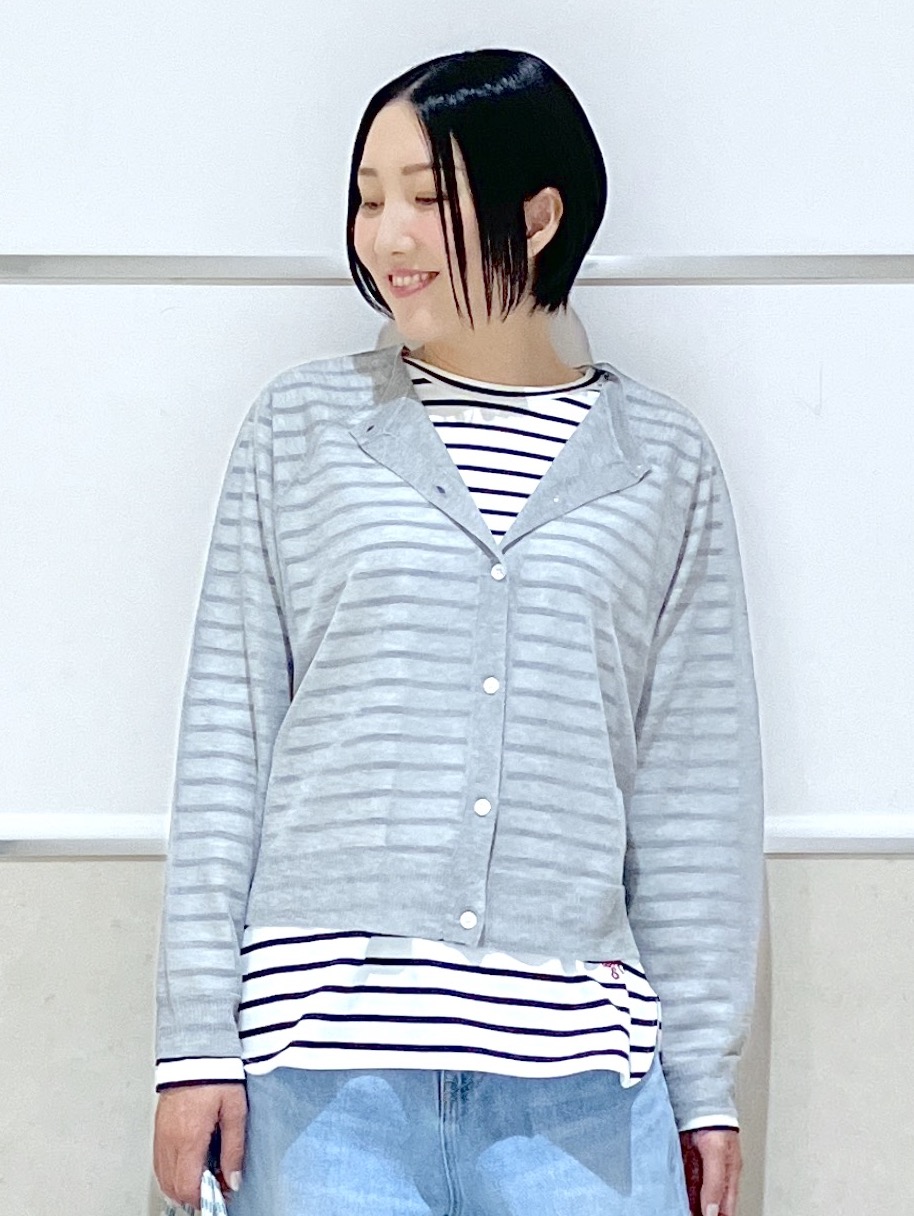 eriko さんの「Dessin｜お守りカーディガン -ウォッシャブル-」を使ったコーディネート