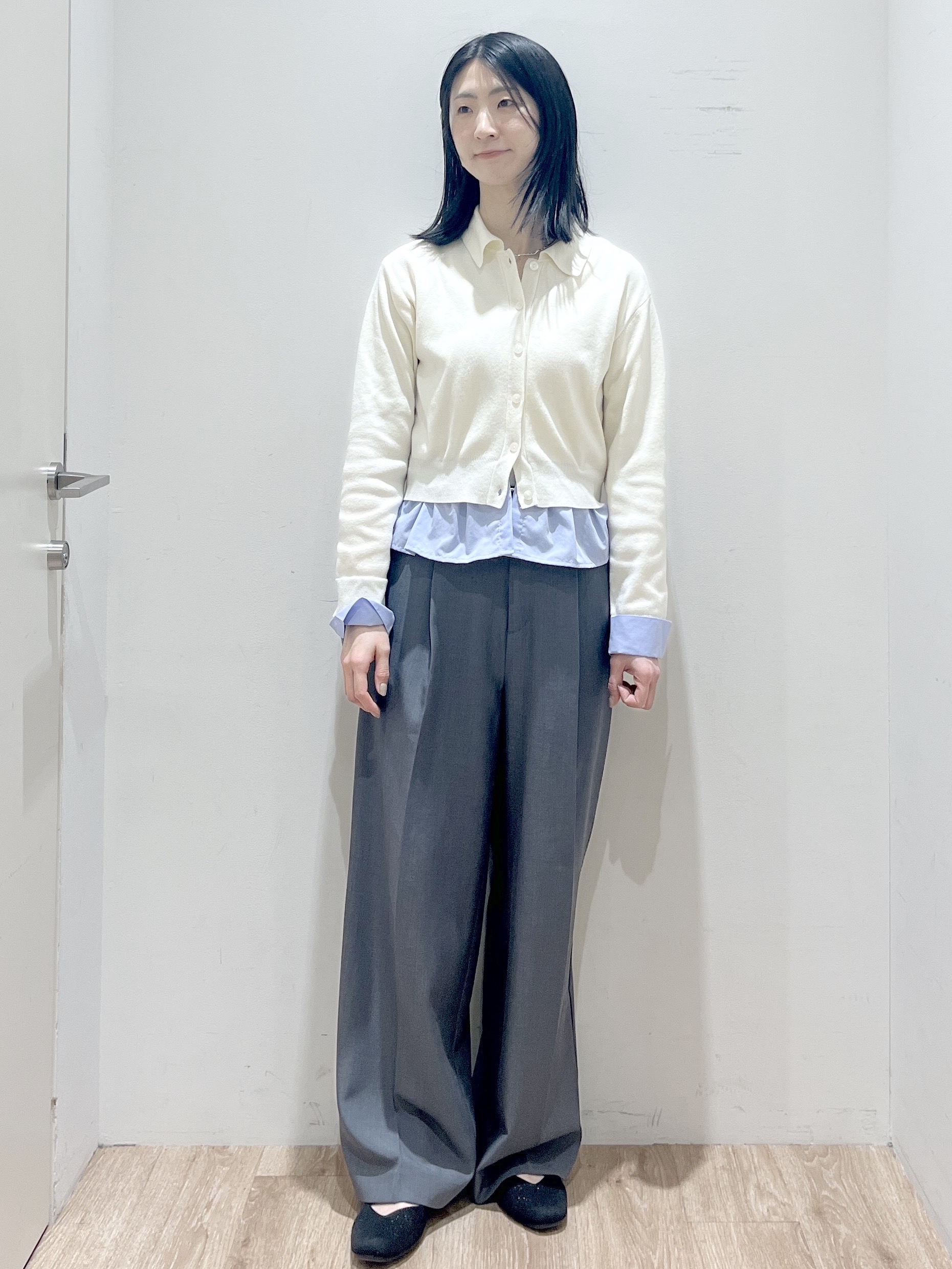 momokoさんの「OPAQUE.CLIP｜ミドルトレンチコート【洗濯機OK】」を使ったコーディネート