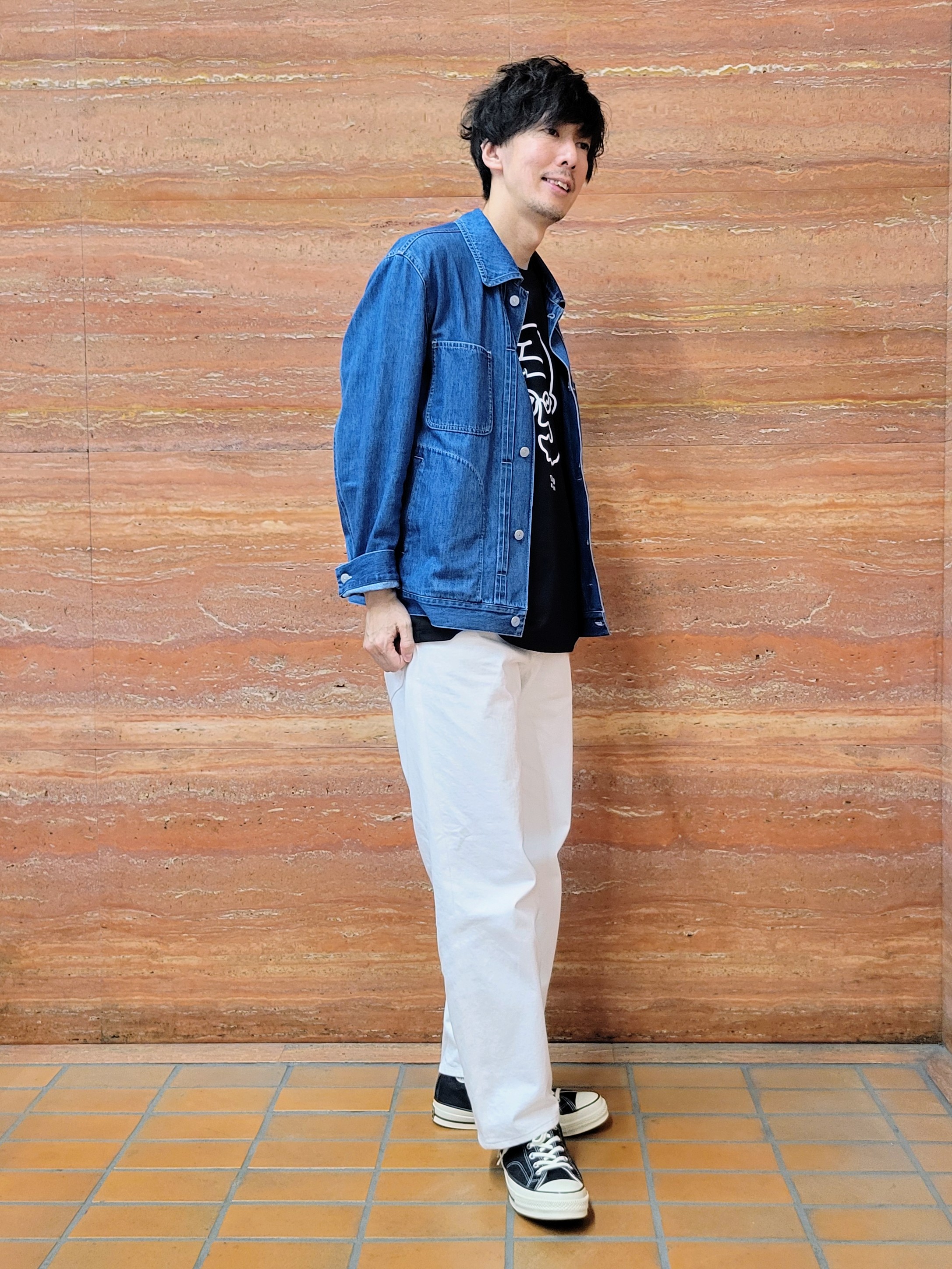 piroyaさんの「TAKEO KIKUCHI｜【BOWLER HAT LABEL】エクスプローラー Gジャン」を使ったコーディネート