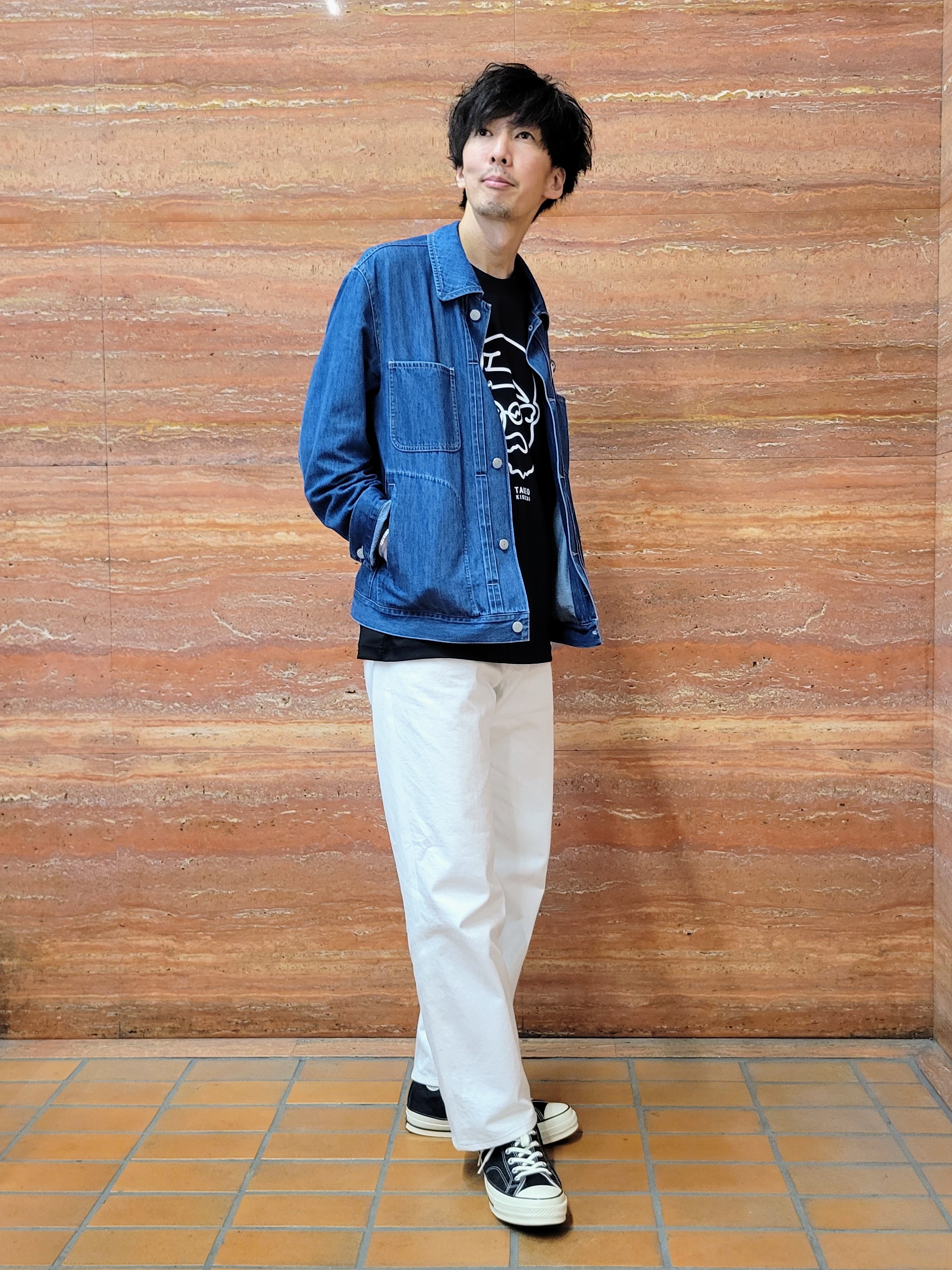piroyaさんの「TAKEO KIKUCHI｜【BOWLER HAT LABEL】エクスプローラー Gジャン」を使ったコーディネート