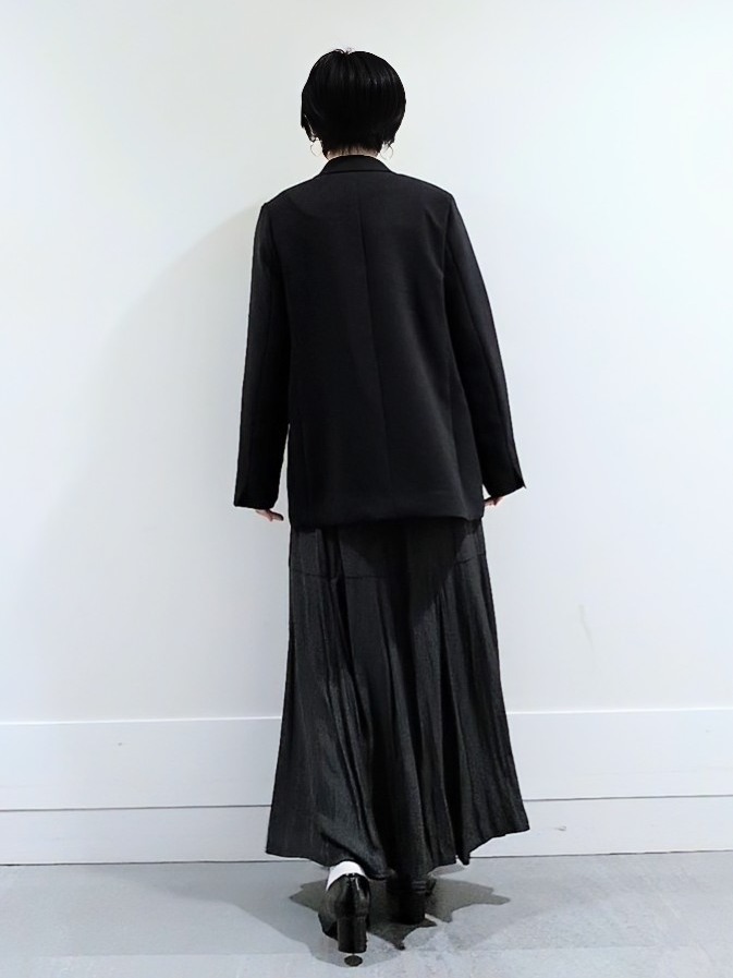 ミズタさんの「UNTITLED｜◆【洗える/ストレッチ性】ダブルブレストジャケット」を使ったコーディネート