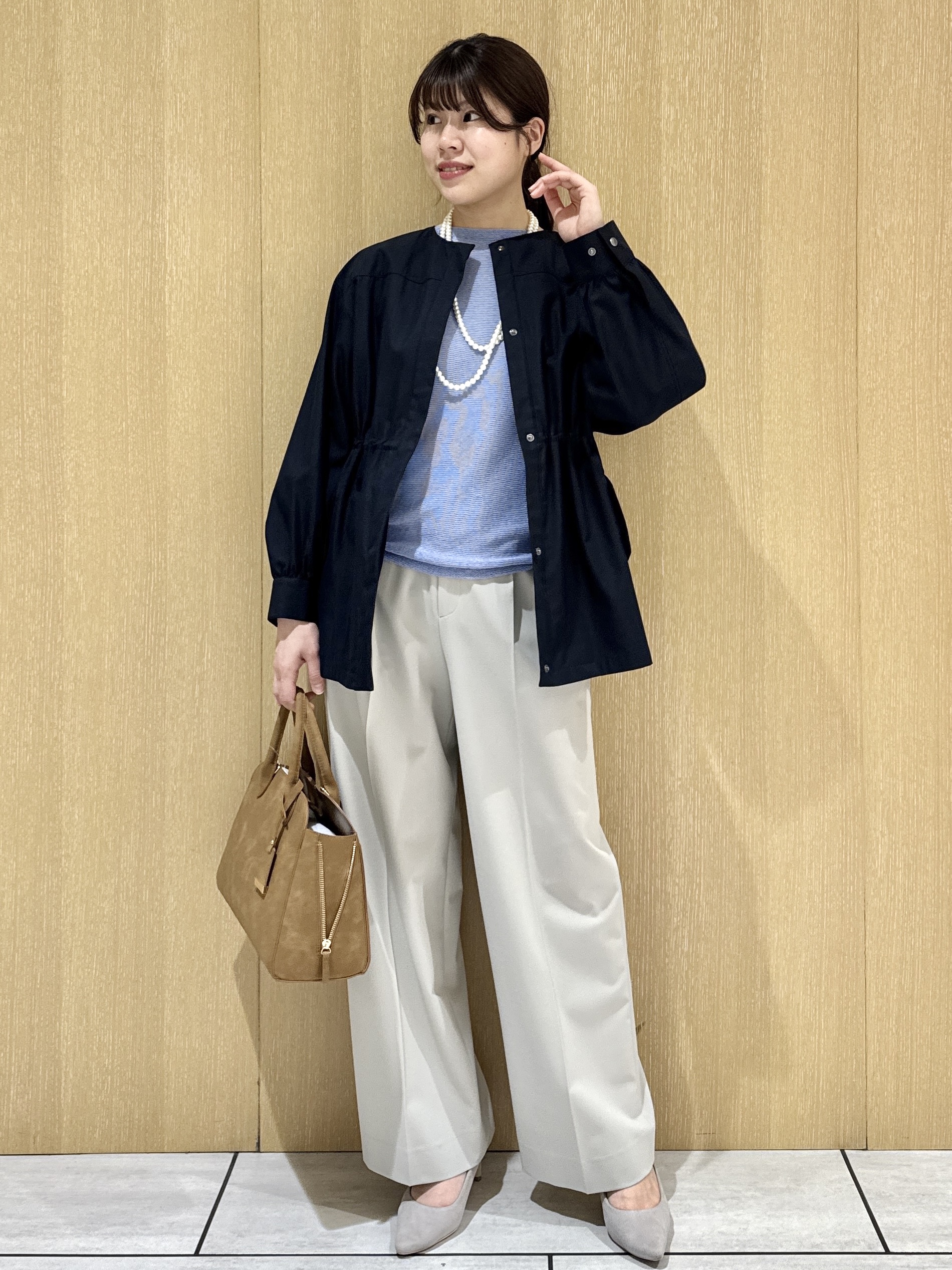 nanaさんの「UNTITLED｜◆【はっ水】ライトコットンミリタリーコート」を使ったコーディネート