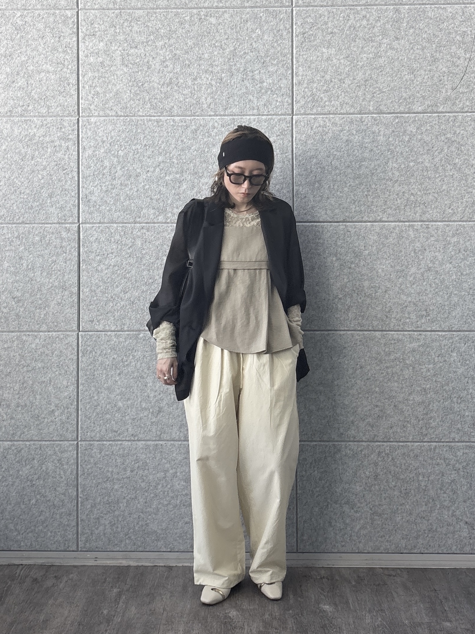 kotakiさんの「INDIVI｜【接触冷感/通気性】シアーシャツジャケット」を使ったコーディネート