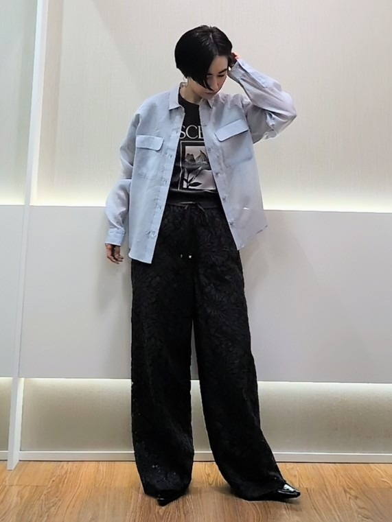 ミズタさんの「UNTITLED｜【接触冷感】ドライタッチシャツ」を使ったコーディネート