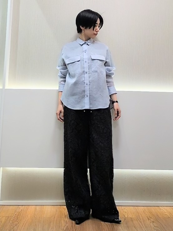 ミズタさんの「UNTITLED｜【接触冷感】ドライタッチシャツ」を使ったコーディネート