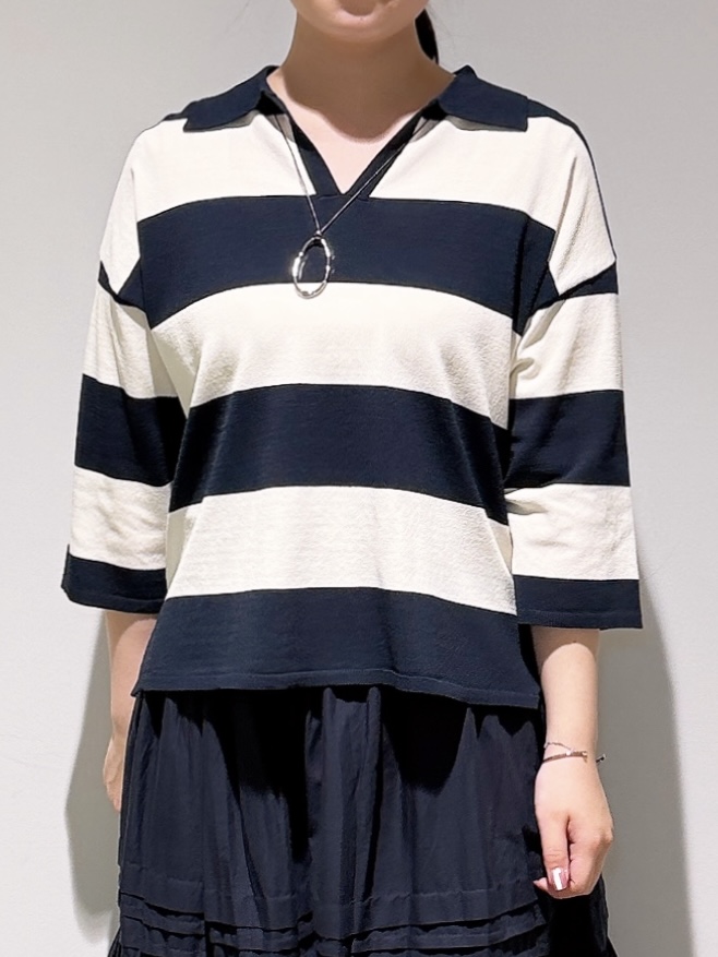 みーさんの「grove｜【UVカット】ラガークロップドプルオーバー」を使ったコーディネート