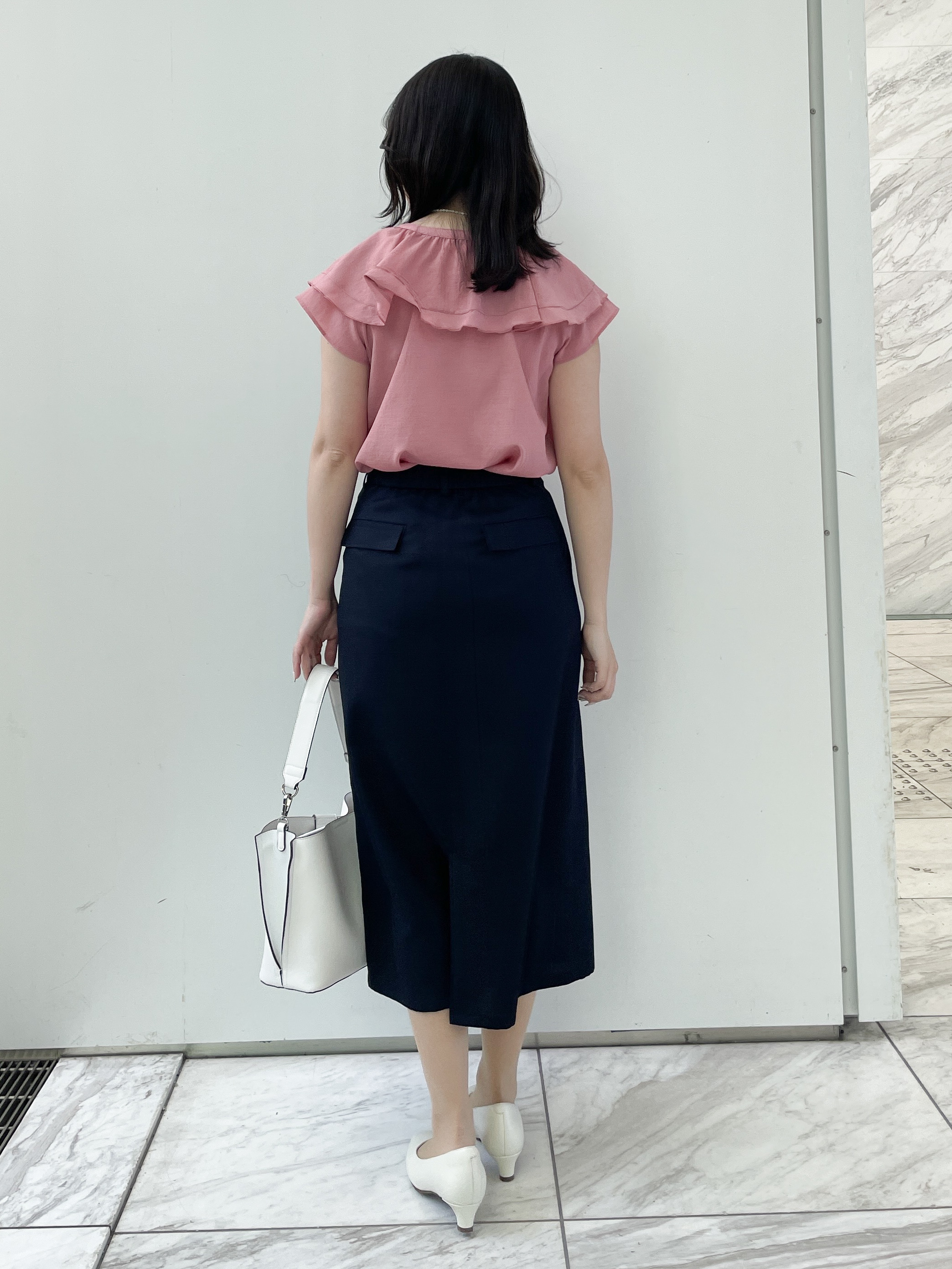 yukariさんの「Reflect｜【マシンウォッシャブル】フリルブラウス」を使ったコーディネート