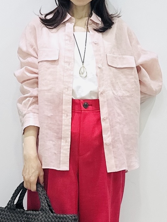 Miwaさんの「UNTITLED｜【接触冷感】ドライタッチシャツ」を使ったコーディネート