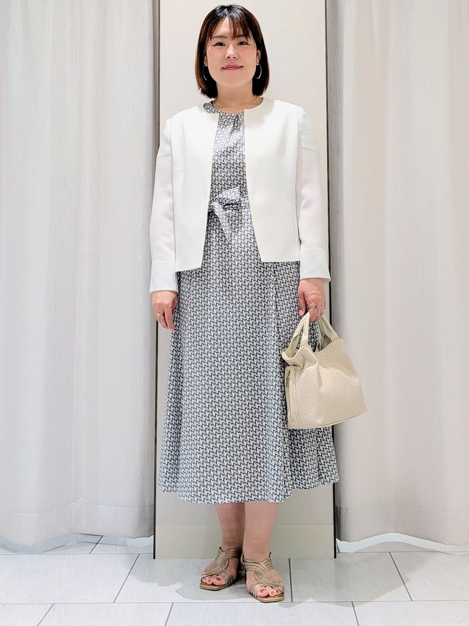 Onumaさんの「UNTITLED｜【清涼感/洗える】ミニマルシルエットジャケット」を使ったコーディネート