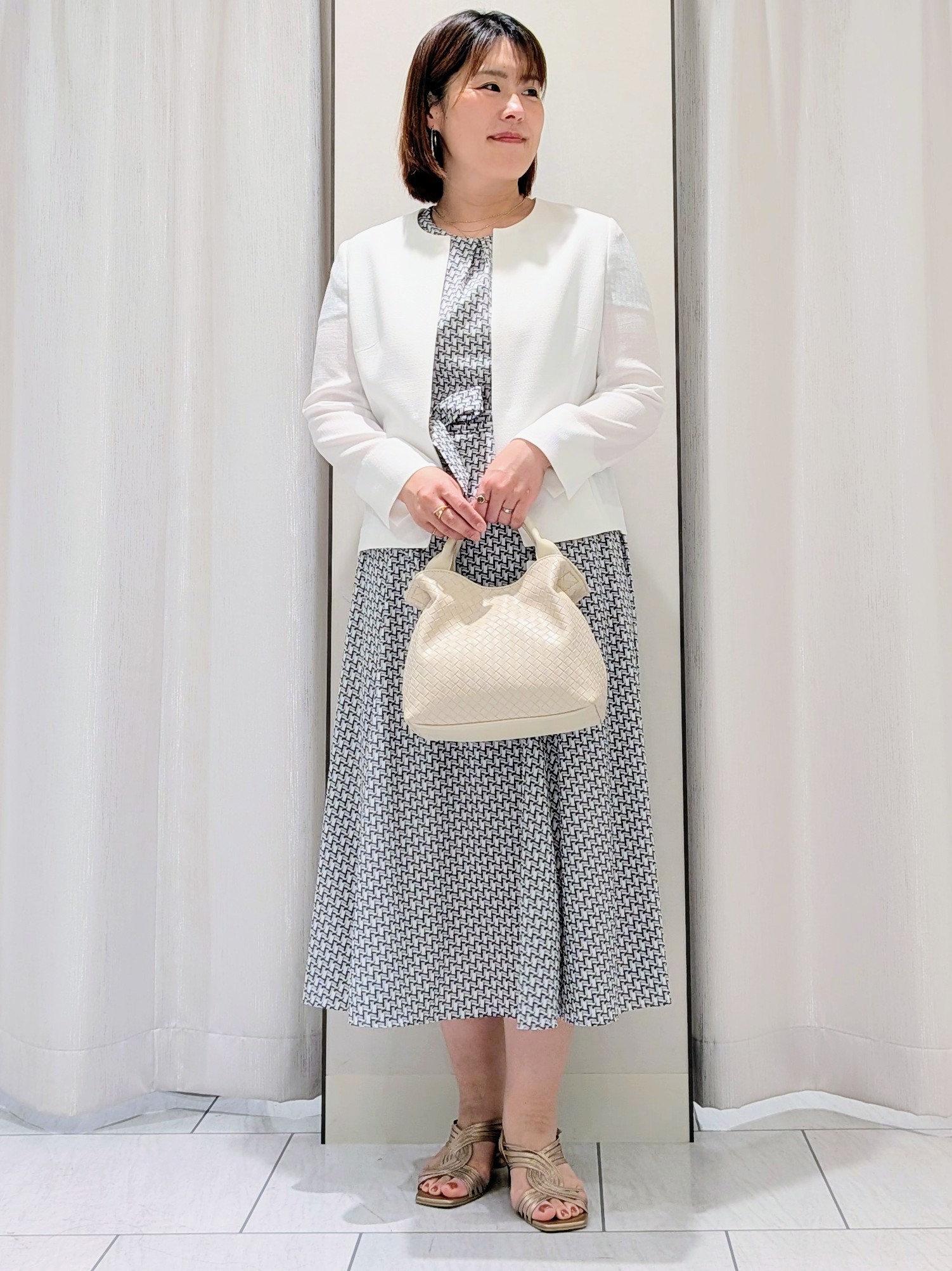 Onumaさんの「UNTITLED｜【清涼感/洗える】ミニマルシルエットジャケット」を使ったコーディネート