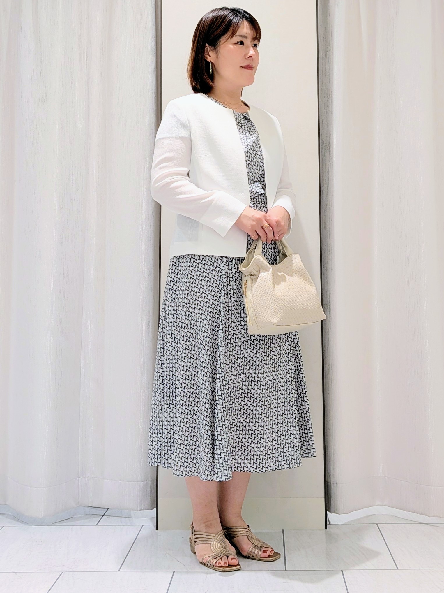 Onumaさんの「UNTITLED｜【清涼感/洗える】ミニマルシルエットジャケット」を使ったコーディネート