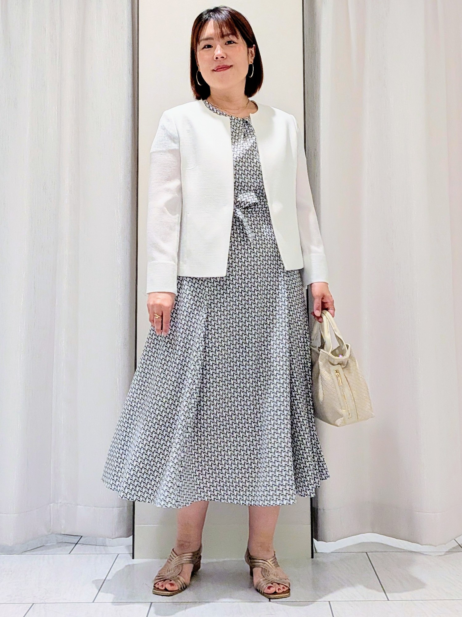 Onumaさんの「UNTITLED｜【清涼感/洗える】ミニマルシルエットジャケット」を使ったコーディネート