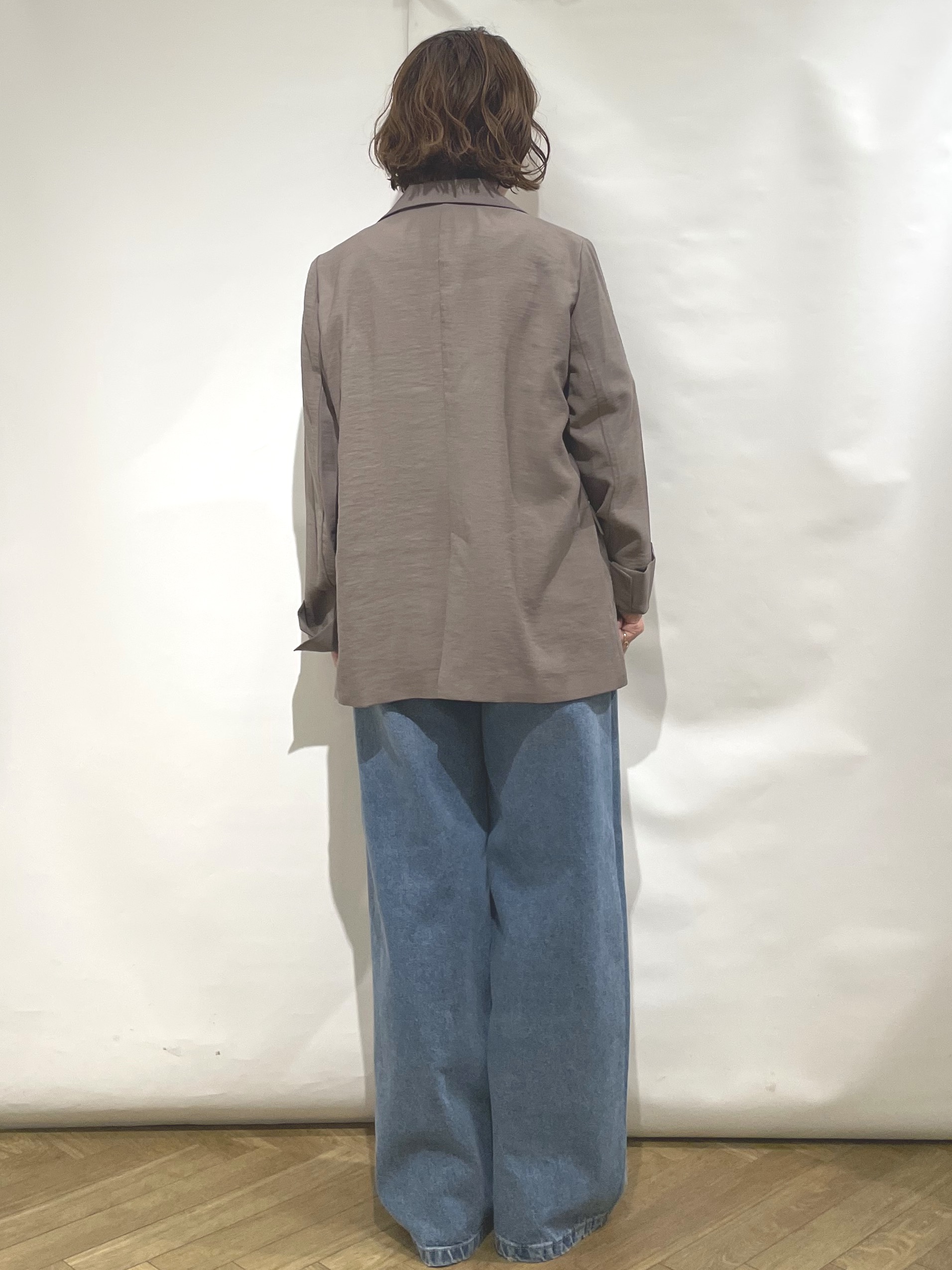 なかさんの「index｜シングルテーラードジャケット【洗える／裏地なし】」を使ったコーディネート