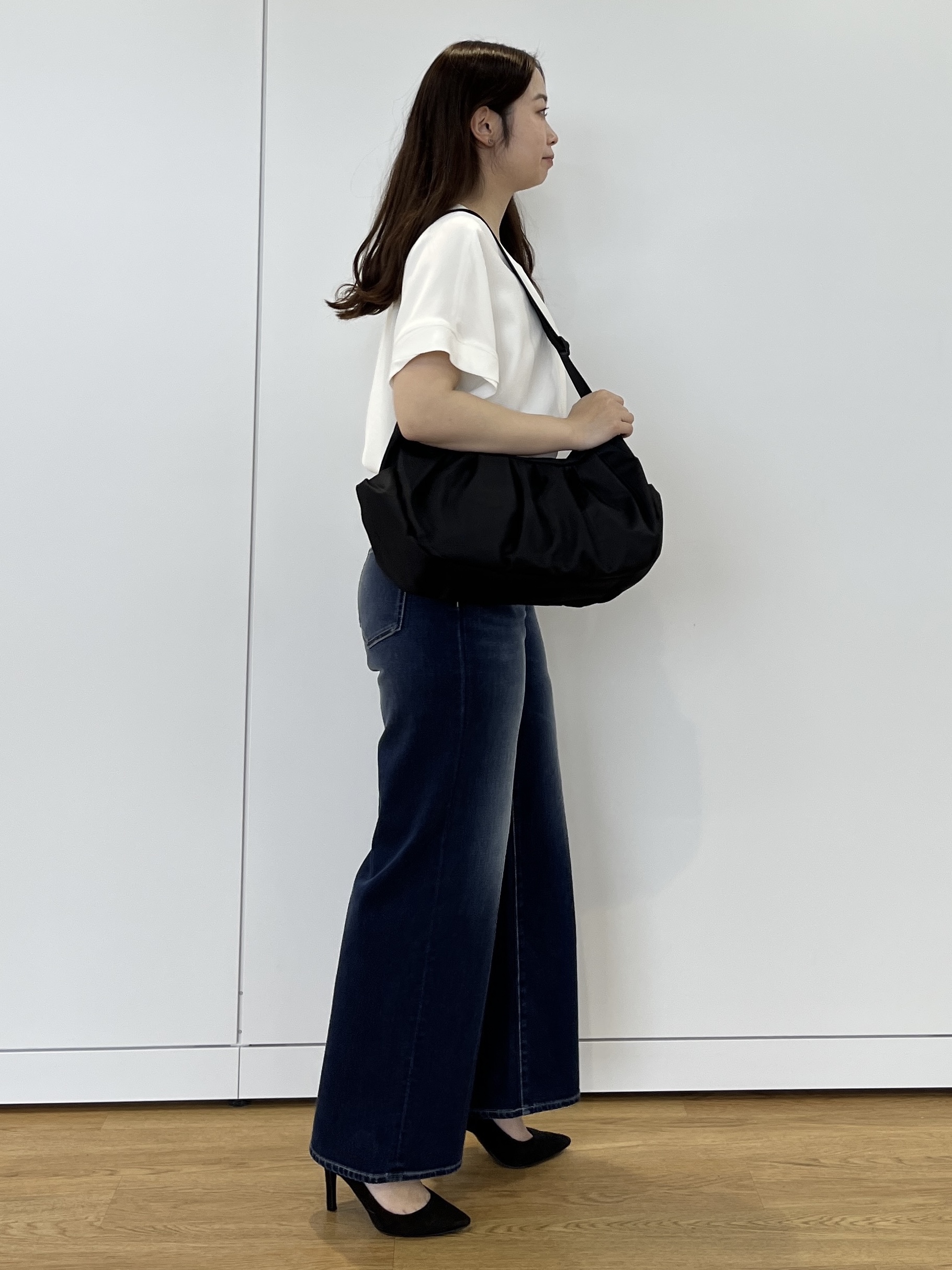Saekoさんの「UNTITLED｜【セットアップ可/UVカット/前後2WAY】リラクシーフレンチスリーブブラウス」を使ったコーディネート