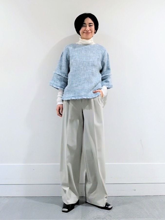 ミズタさんの「UNTITLED｜◆【はっ水】ライトコットンミリタリーコート」を使ったコーディネート