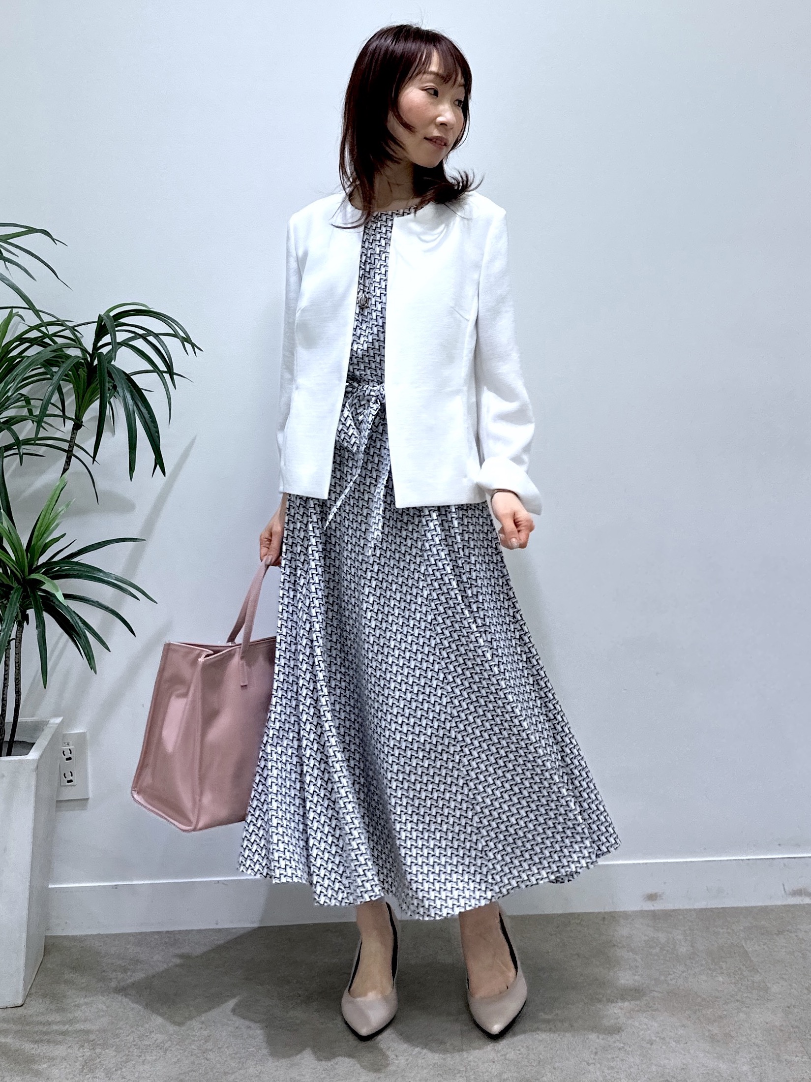 Miwaさんの「UNTITLED｜【清涼感/洗える】ミニマルシルエットジャケット」を使ったコーディネート