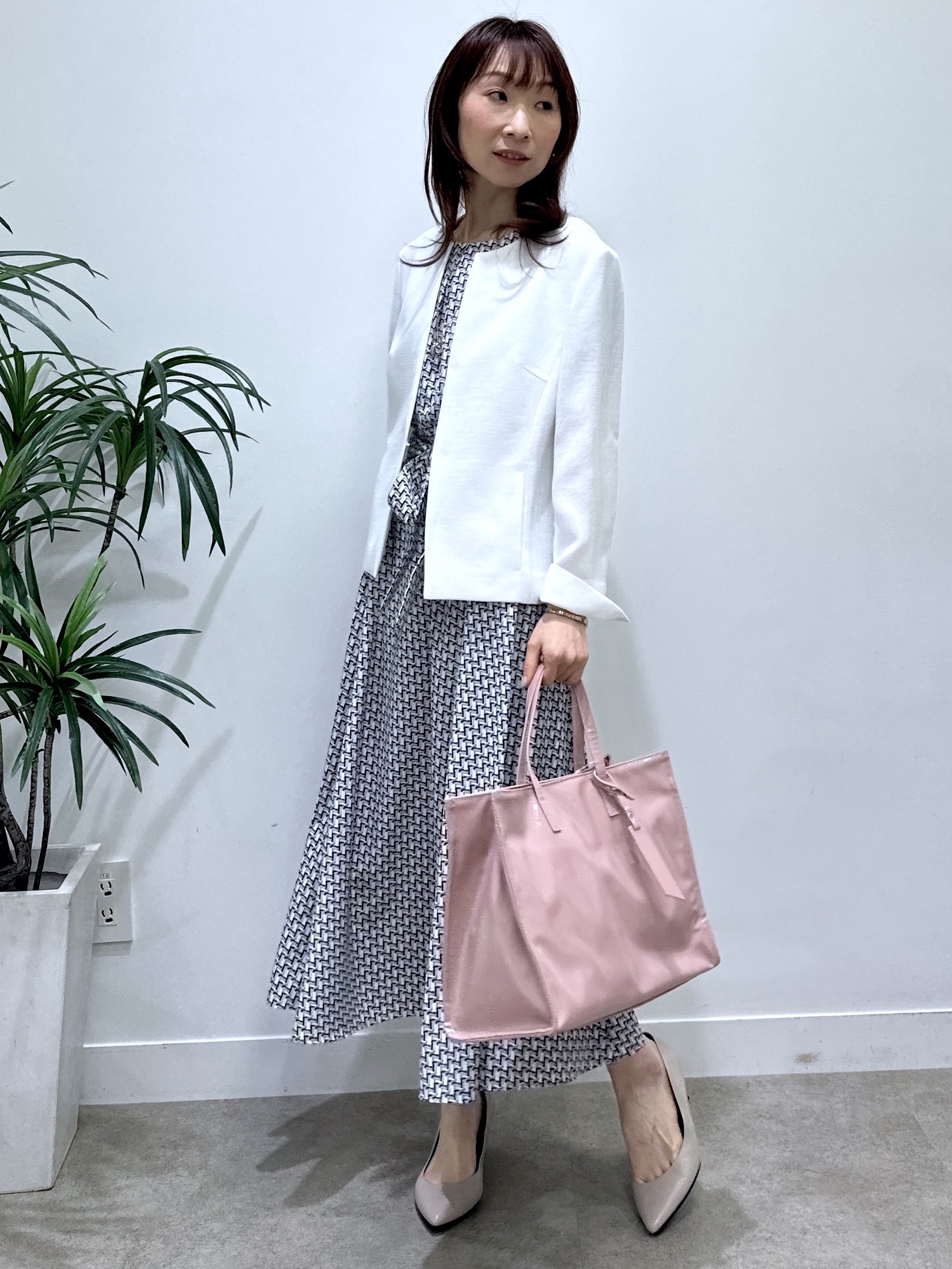 Miwaさんの「UNTITLED｜【清涼感/洗える】ミニマルシルエットジャケット」を使ったコーディネート